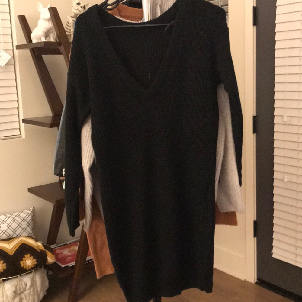 Black Sweater Dress